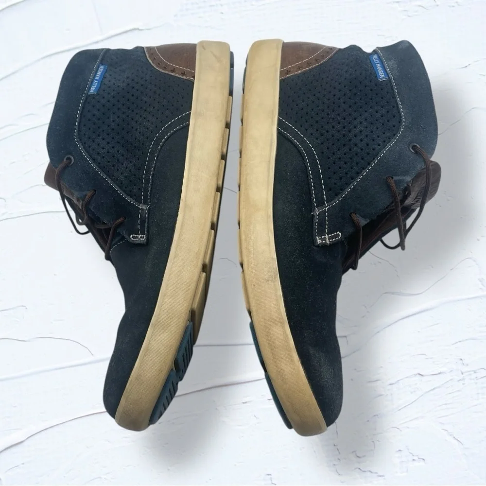 Helly Hansen Men's Vigeland Casual Boot - Navy and Brown Size 11.5